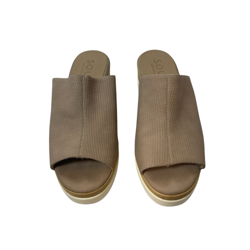 Naturalizer‎ Soul wedge slip on sandals Size 8.5